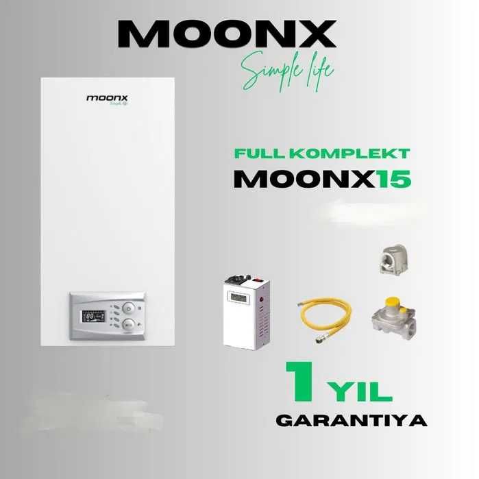 KOTEL MOONX 15kVt kotel двухконтурный газовый котел СУПЕР Лучшая цена.