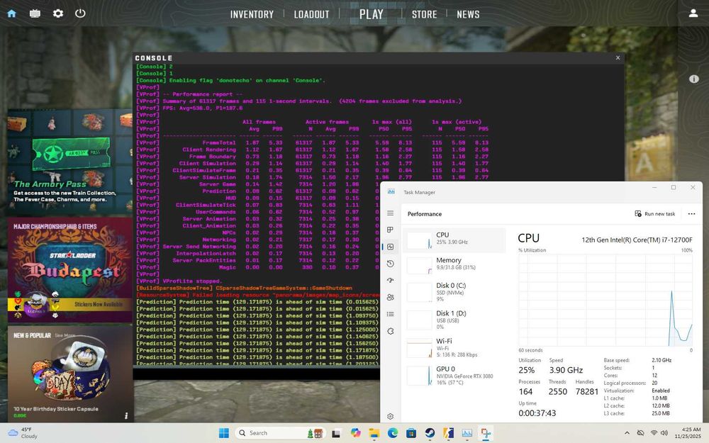 PC Gaming White Intel Core i7 12700F RTX 3080