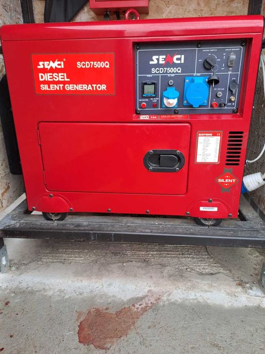 Generator SCD7500Q-ATS, 6.0 KW, 230W, AVR, Diesel