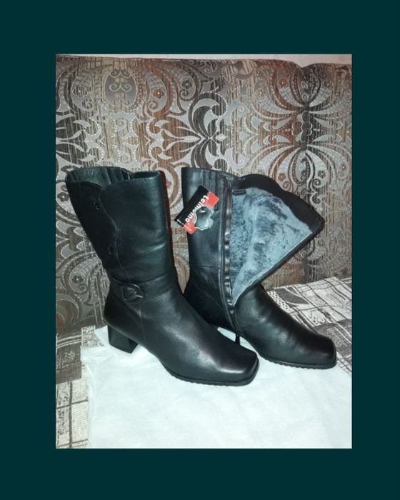 Женские новые зимние сапоги