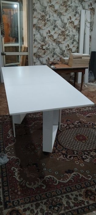 Продаём стол книжка новый  1.70×0,80 белый