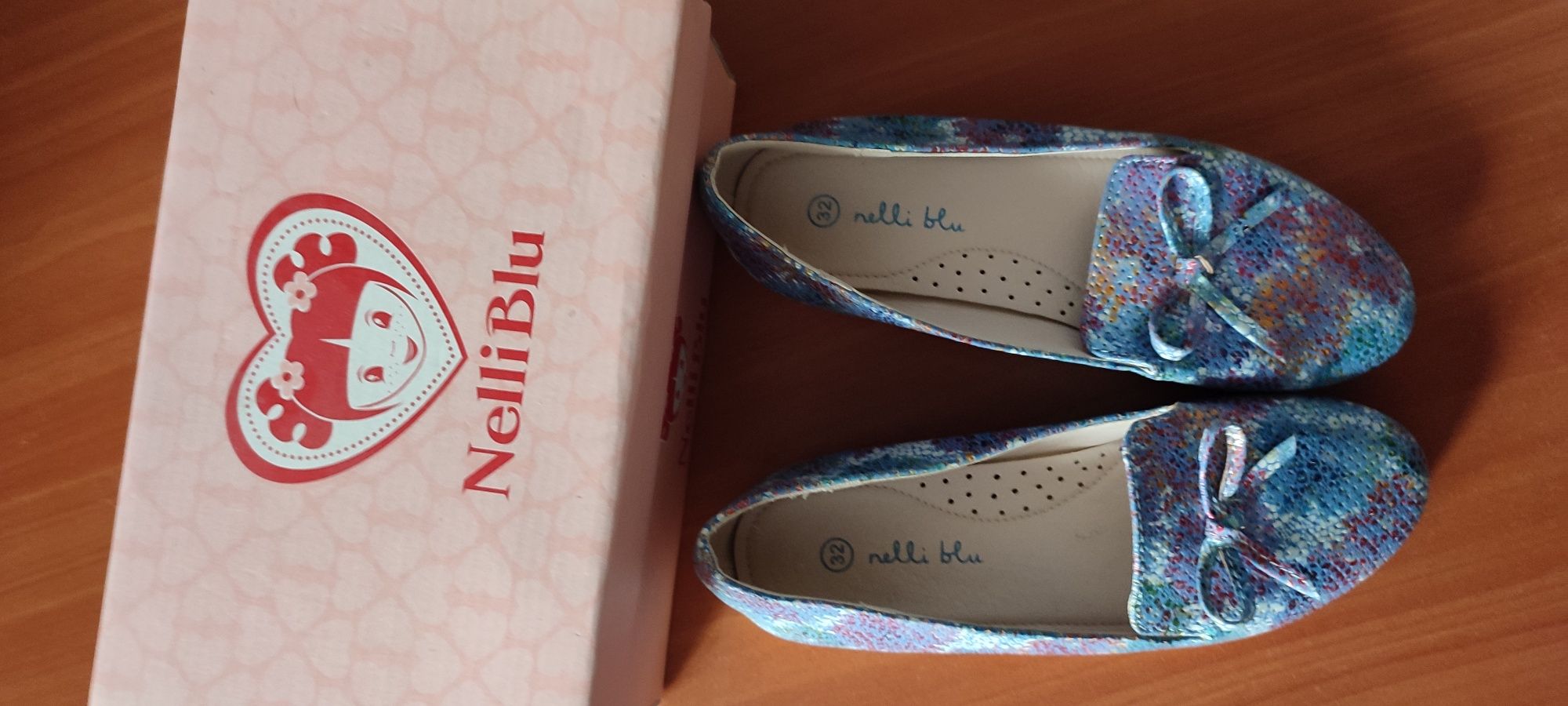 Pantofi Nelli Blue mărime 32