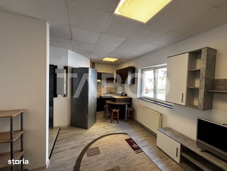 Garsoniera de vanzare mobilata si utilata Stefan cel Mare Sibiu