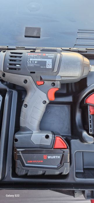 Wurth pistol de impact pe acumulatori