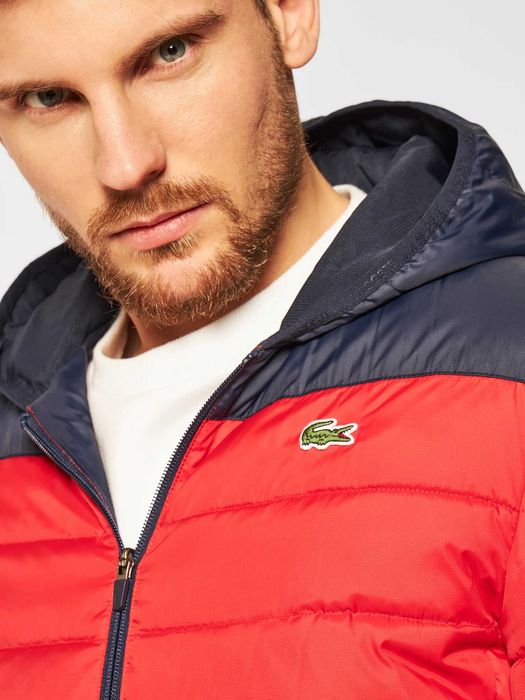 Lacoste Sport Hooded Water-Resistant Quilted Jacket ОРИГИНАЛ мъжко яке