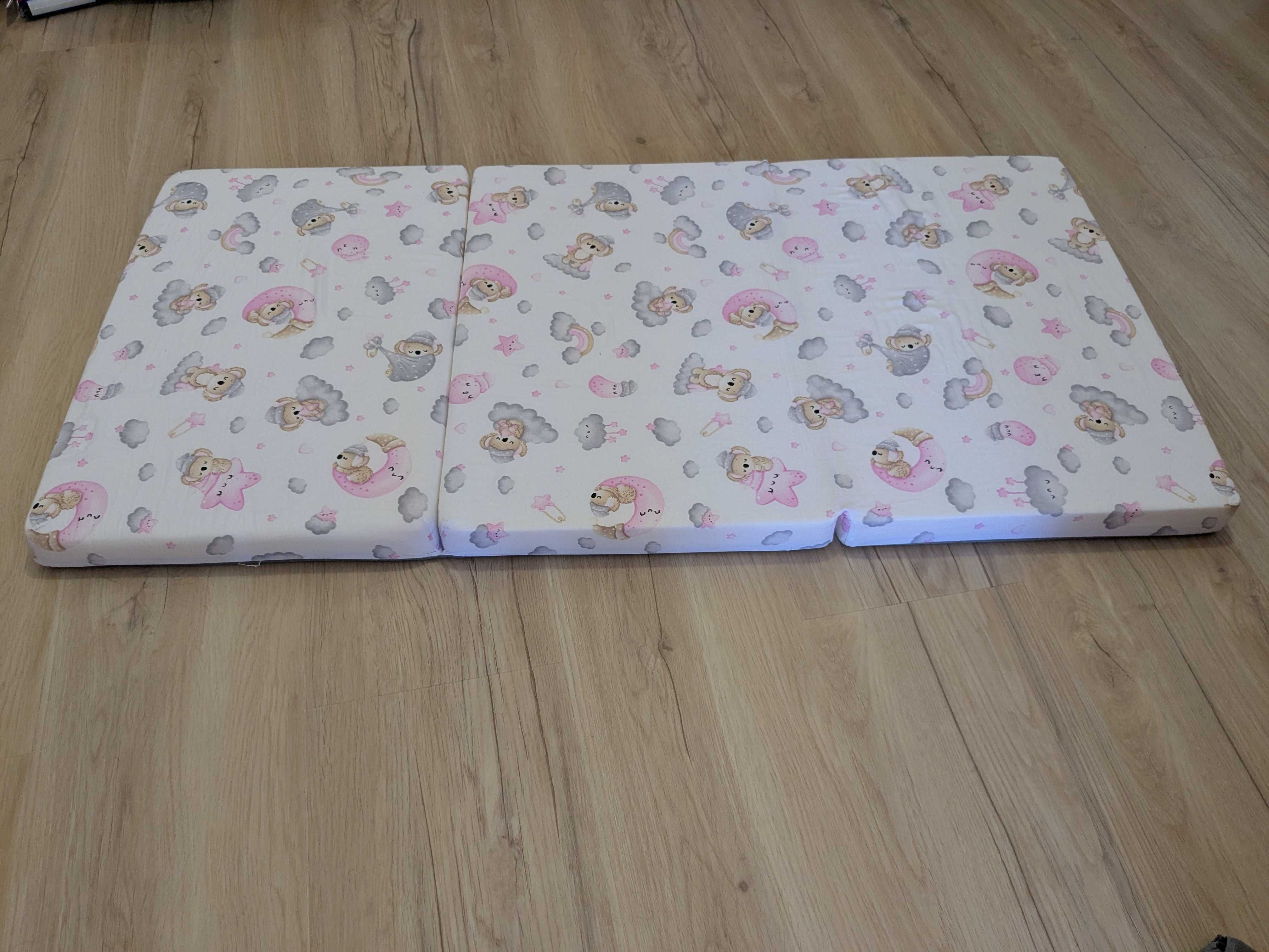 Patut pliabil Lionelo 120*60 cm + saltea pliabila suplimentara
