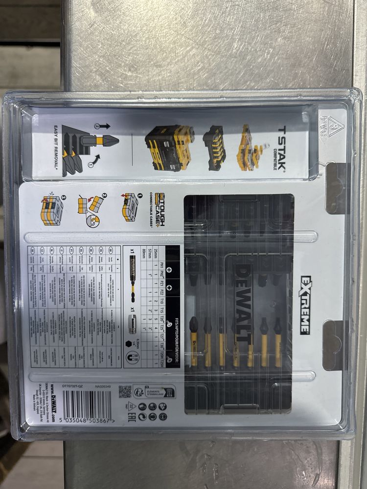DeWALT набор бит DT70732T-QZ 37 шт