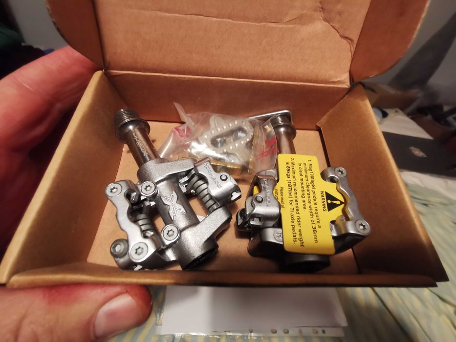 pedale SPD bicicletă, xpedo, noi