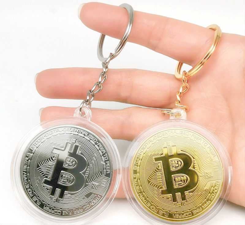 Монета Bitcoin / биткоин сувенир