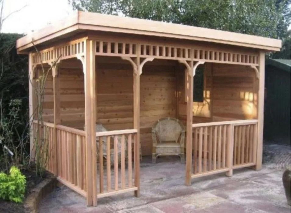 Foișor și terase mobilier și gradina