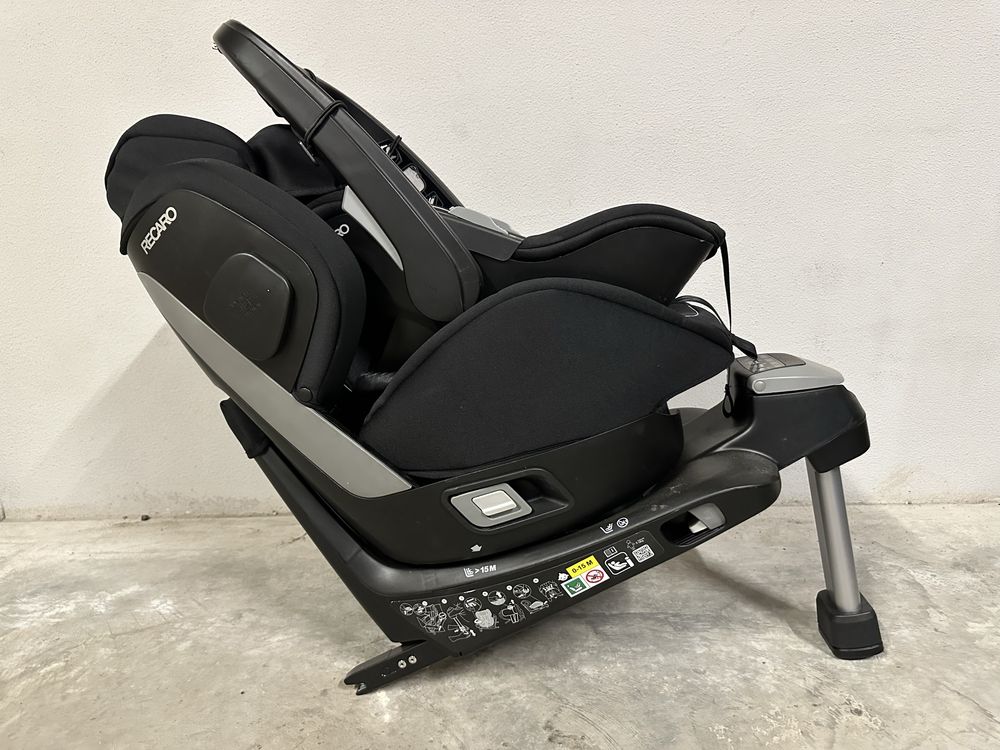 Детско/бебешко столче за кола Recaro Zero 1 Hero Black 0-18кг isoFix