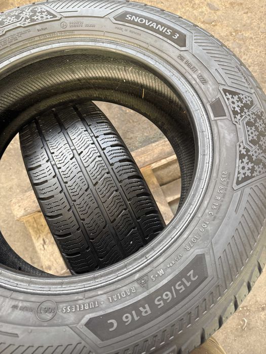 2x Anvelope iarna 215/65 R16C -  Barum Sovanis 3