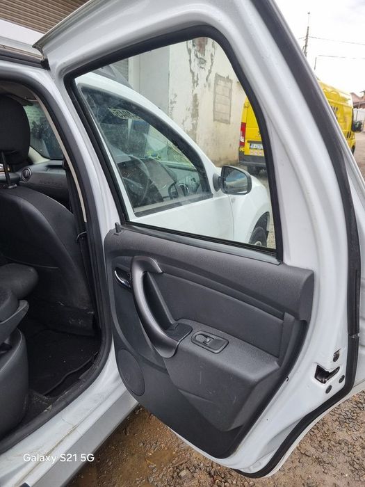 Usa Dreapta Spate Dacia Duster Facelift 2013 - 2018 SUV 4 Usi Blanc Glacier 369 (1384)