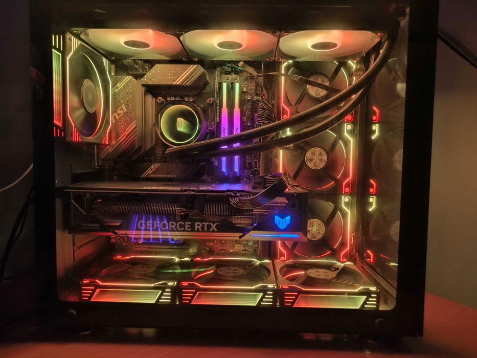 Полный Комплект Компютер CORE I5 14600K ASUS TUF RTX 4060Ti