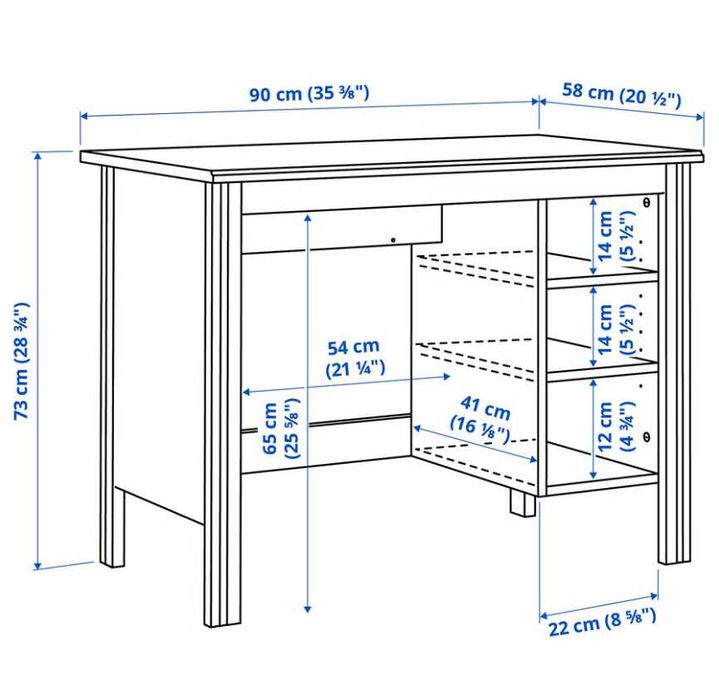 Birou Ikea Brusali (pentru copii)