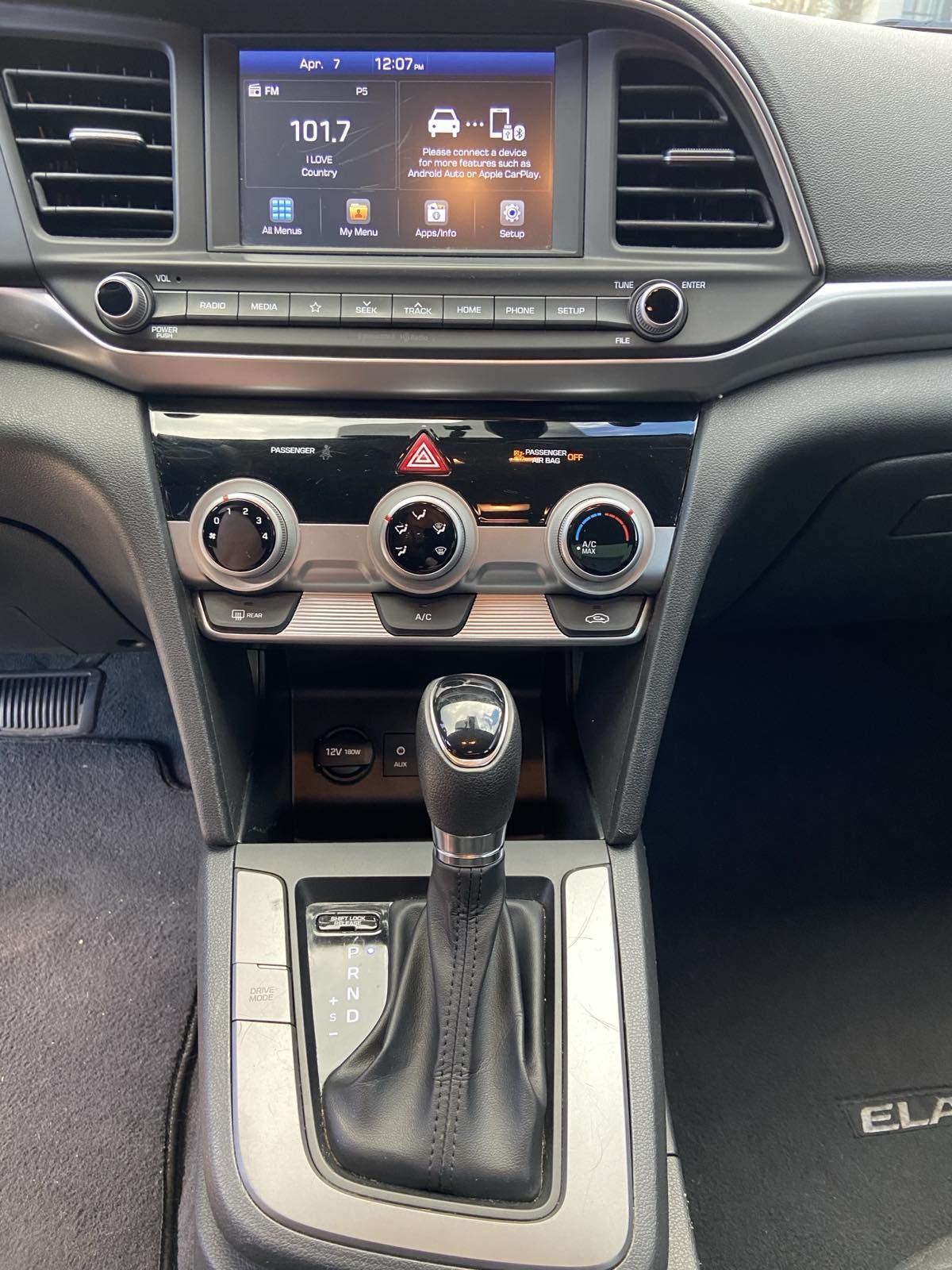 Hyunday Elantra SEL 2019г
