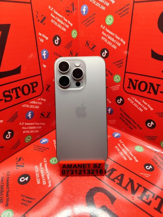 iPhone 15 Pro Amanet SZ Non Stop