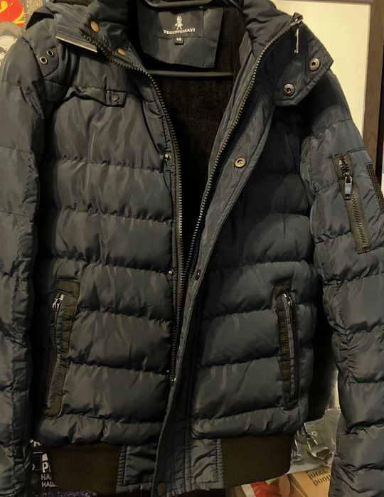 Дебело зимно яке с качулка