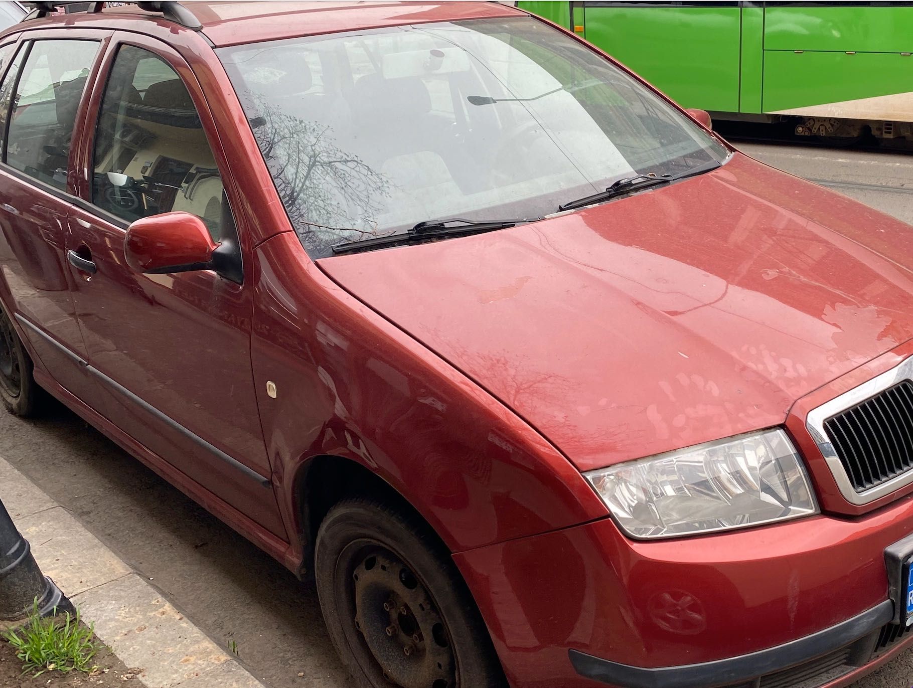 Skoda Fabia 1.4 + GPL, 2003, combi, 128.000 km, pentru piese/ Rabla