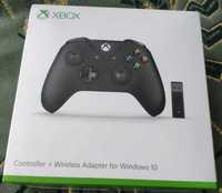 Controller Wireless MICROSOFT Xbox One + adaptor wireless Pc Win10 nou