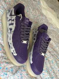 Adidasi Nike air force low purple skeleton, marimea 42, noi cu etiche