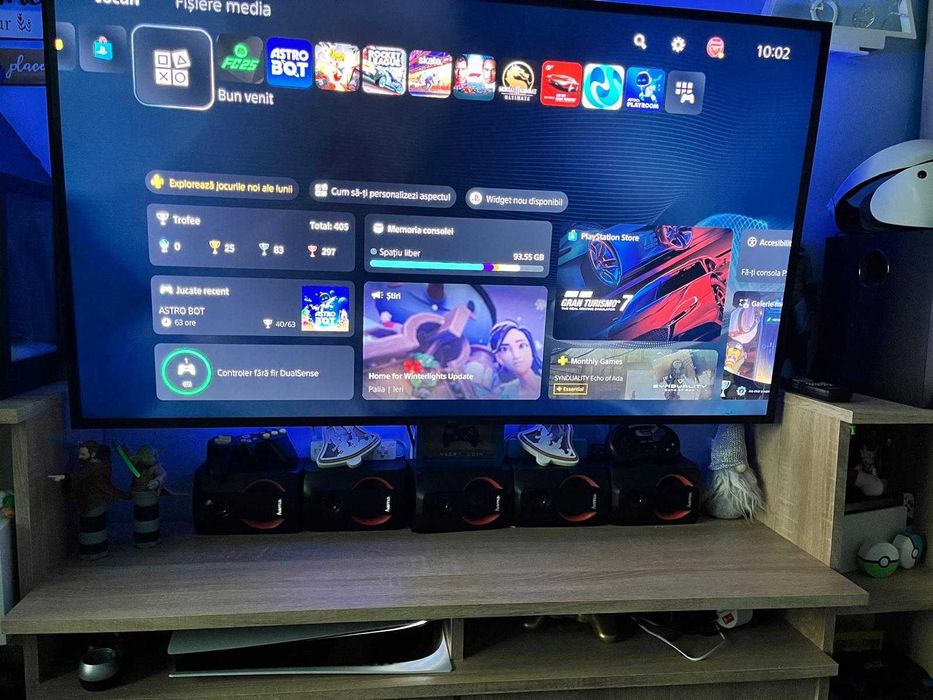 PS5 Digital Edition + PS VR2 + Jocuri VR & PS5 (conturi incluse)