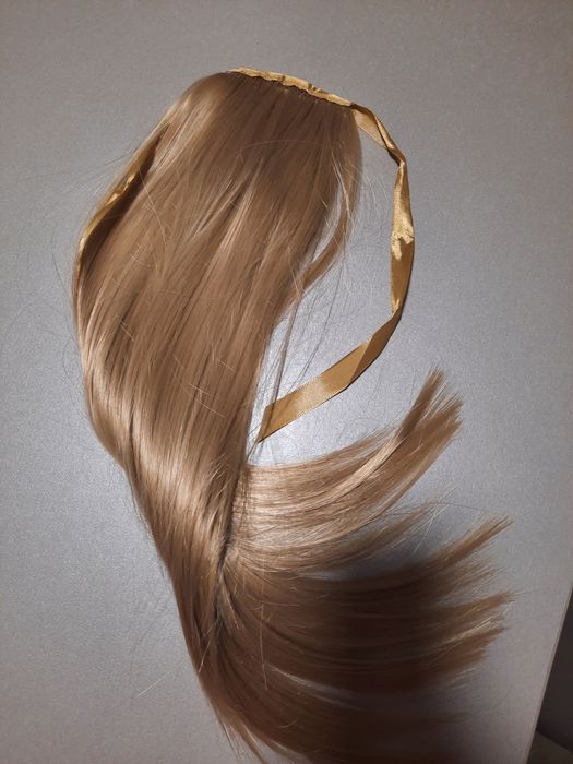 Extensii de păr - tip coada blond