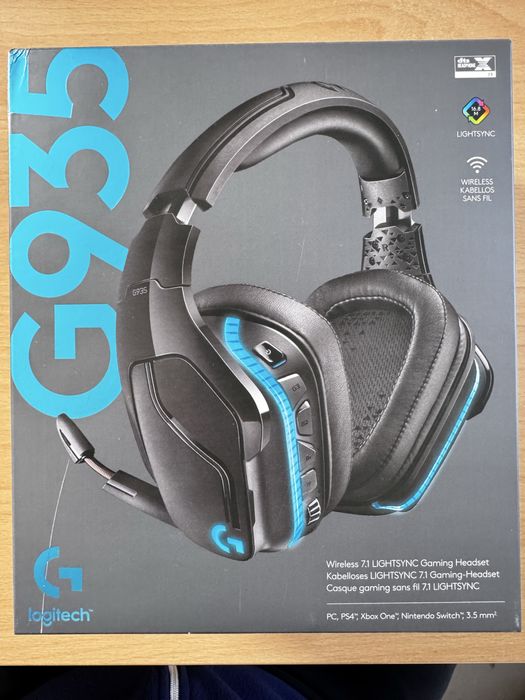 Слушалки Logitech G935 Wireless Gaming Headset