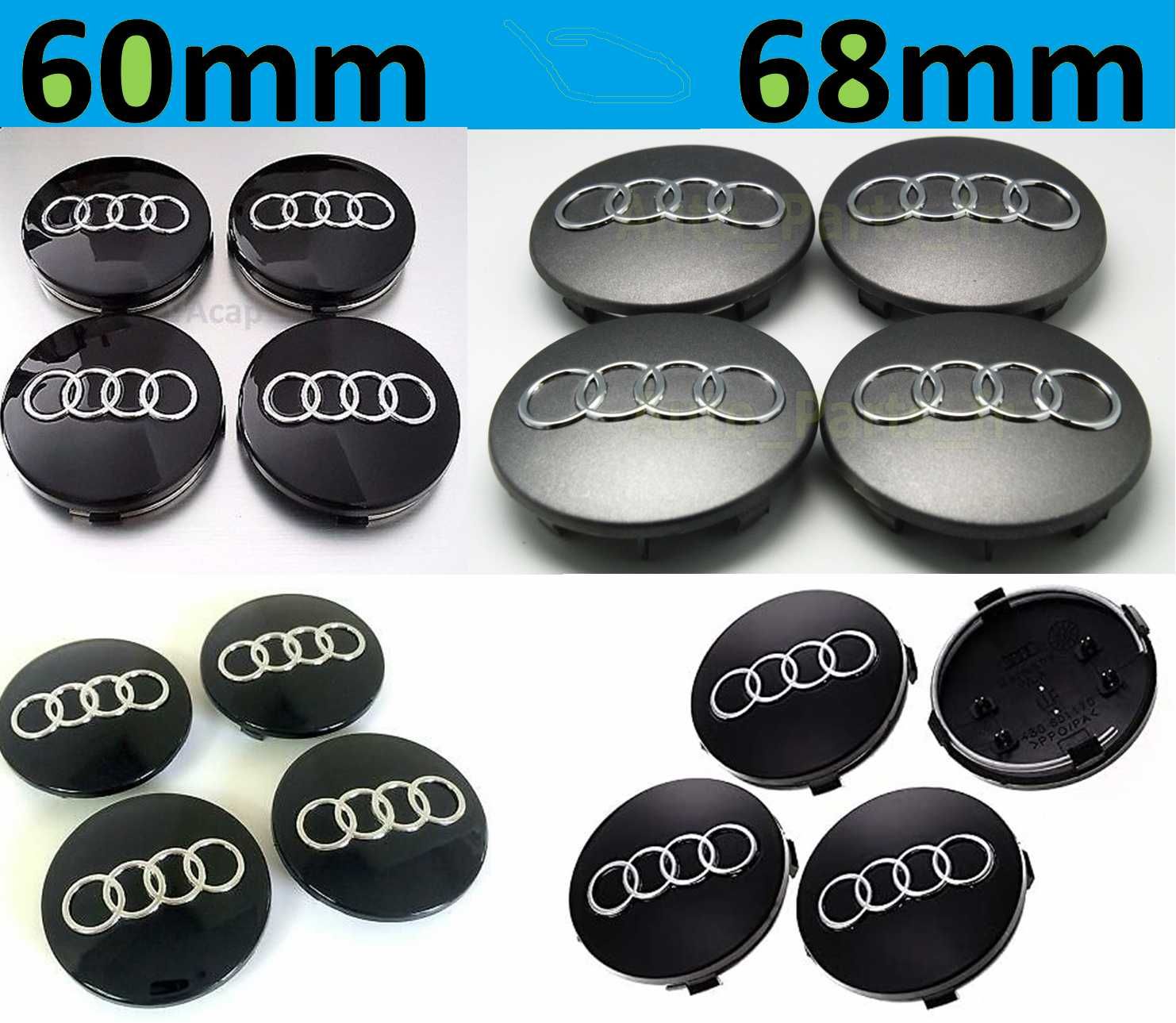 4 Capace jante Audi 60mm Mercedes 56,60,68,75mm. Noi!