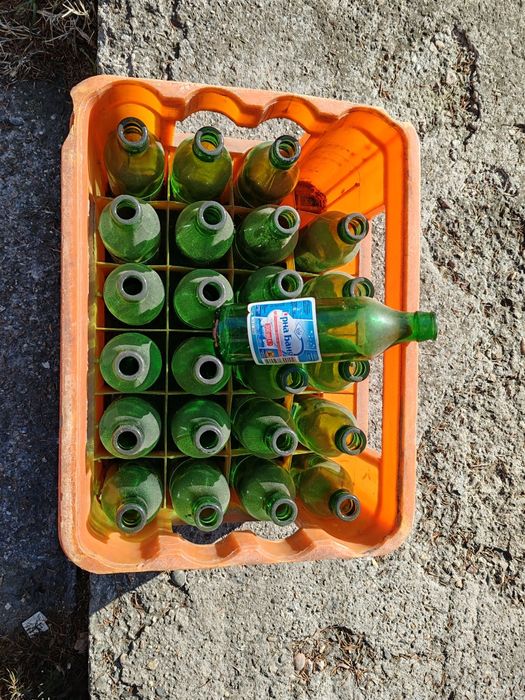 Шишета от сода + касета