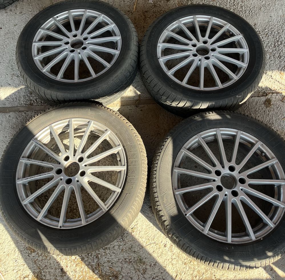 Джанти с зимни гуми 18” Mercedes 5x112