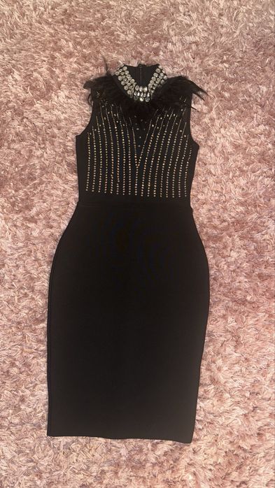 Rochie eleganta neagra xs