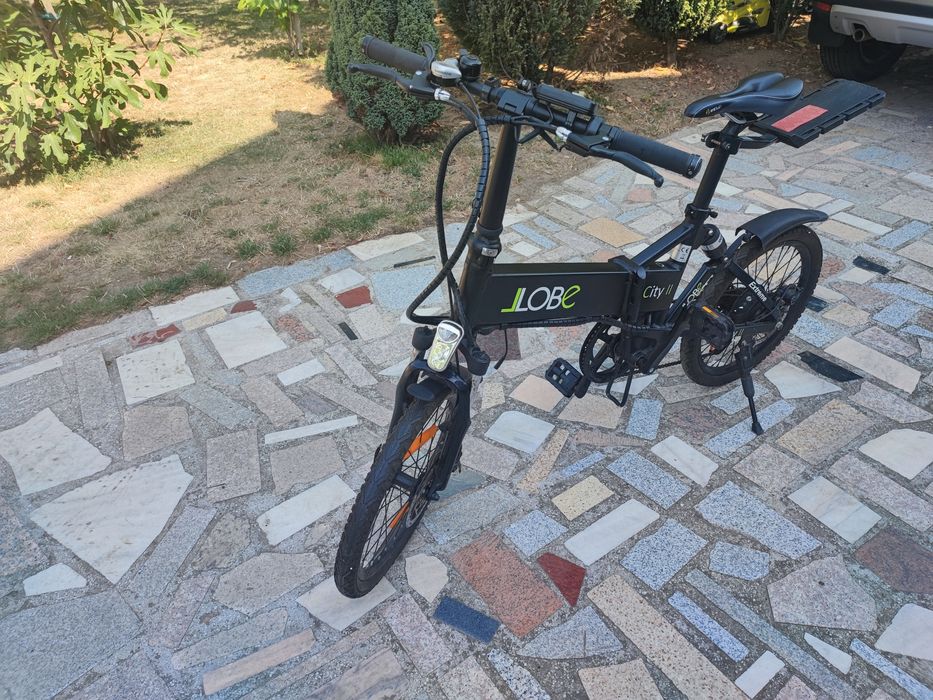 Bicicleta electrica LLobe City II 20 inch 10.4Ah cu incarcator 1200 km
