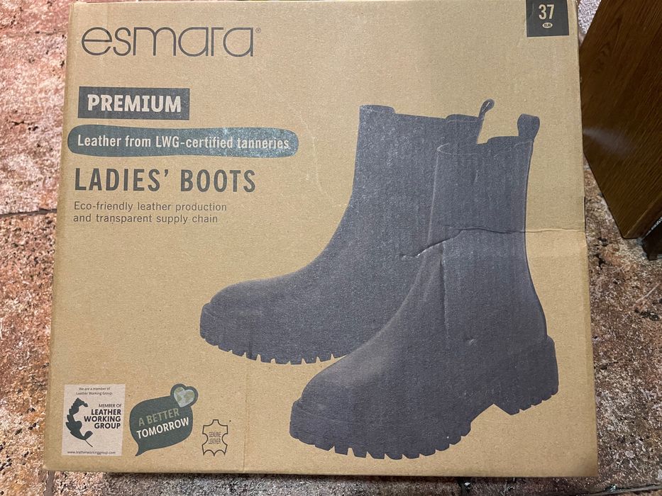Боти естествена кожа esmara