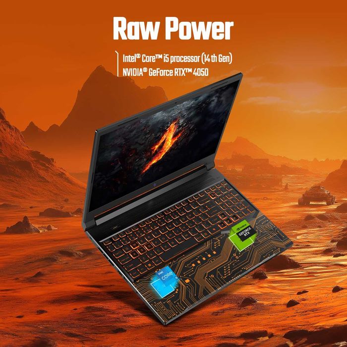 Acer Nitro V 16 Intel i5 14450HX/rtx 4050 6 gb/512 ssd/16" ips 165hz