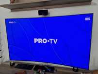 Televizor/Smart TV/ Qled Samsung 4K Curbat QE65Q7CAM/ Diagonala 165cm