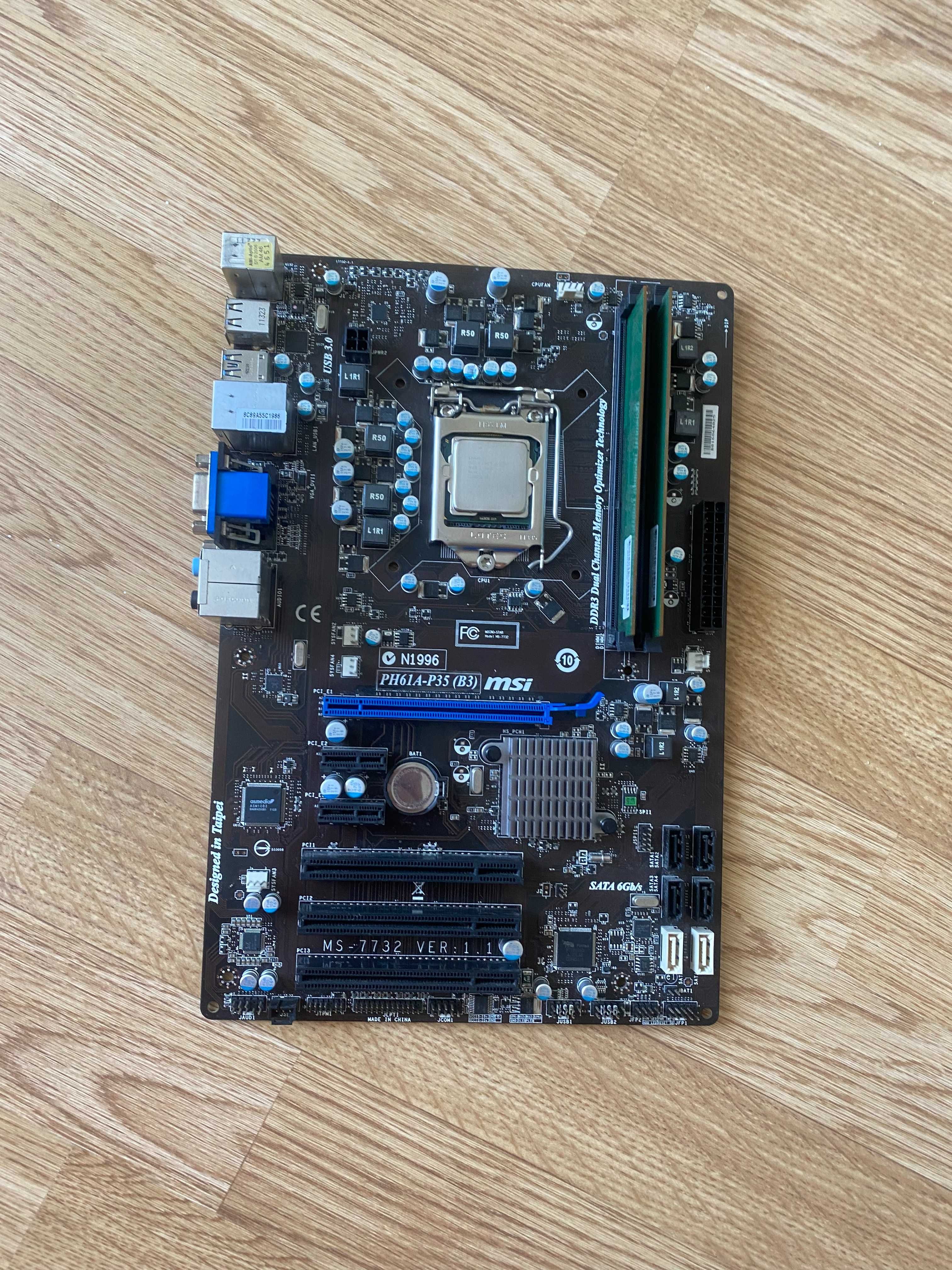 placa de baza MSI PH61A-P35(B3) DDR3 LGA 1155