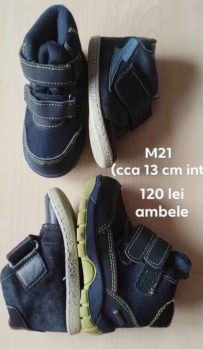Lot ghetuțe m21 băiat (2 perechi)