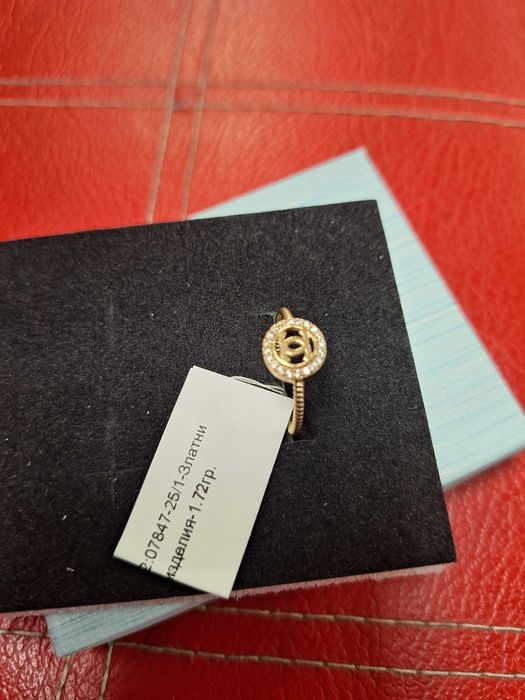 Златен пръстен 1,72гр