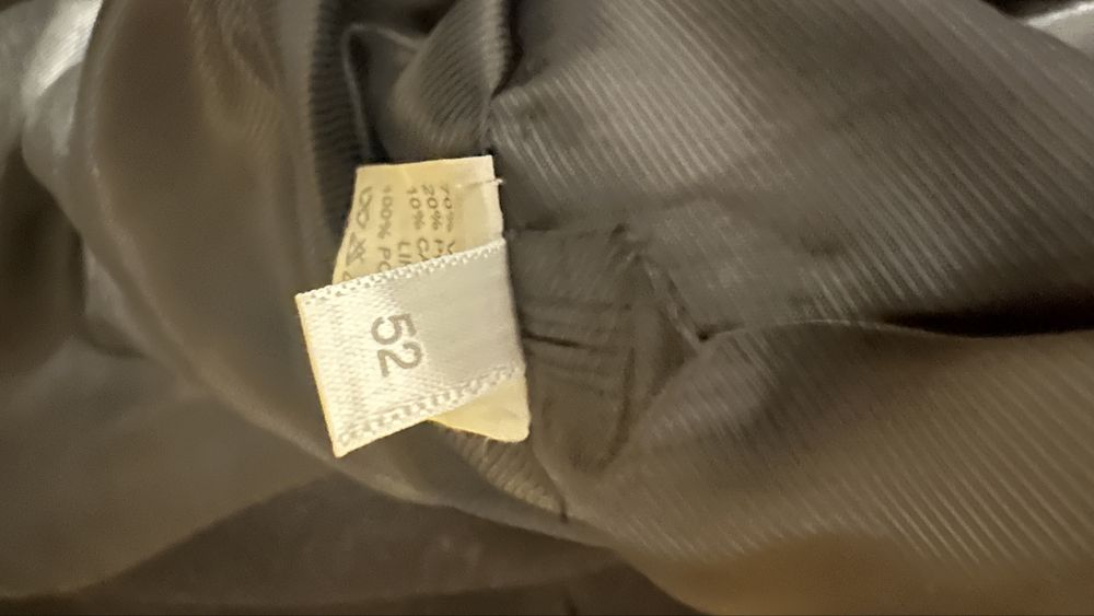 Palton barbati negru marimea 52