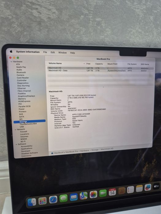 Macbook Pro Max M1 14inch 64gb 2TB SSD