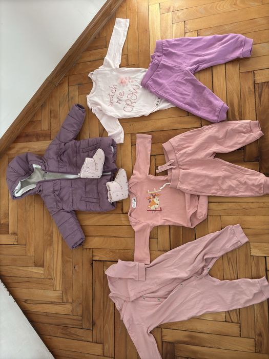 Бебешки лотове дрехи 74/80