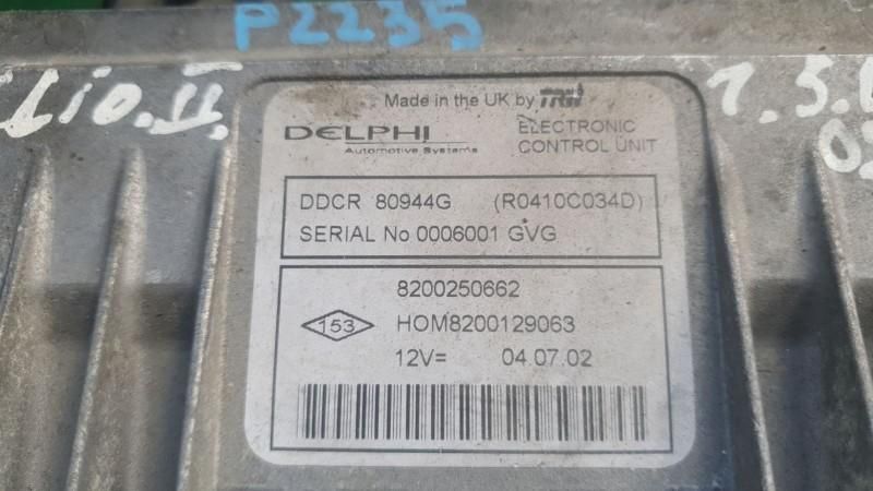 Calculator ecu Renault Clio 2 1998-2005 8200250662