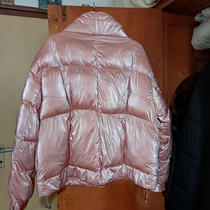 Уникално пухено топло яке