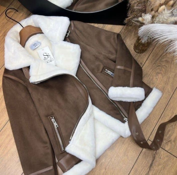 Продам новую дублёнку косуху