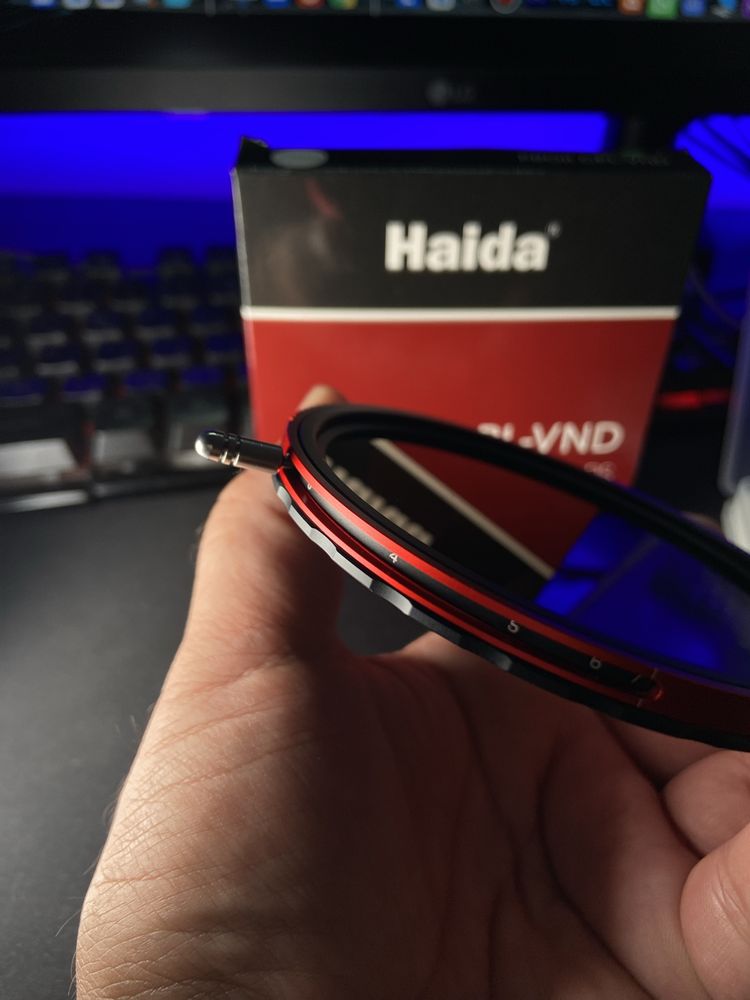 Светофильтр Haida PROII CPL VND 2-in-1 filter 77mm