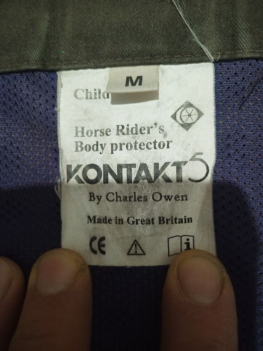 Vestă protecție călărie