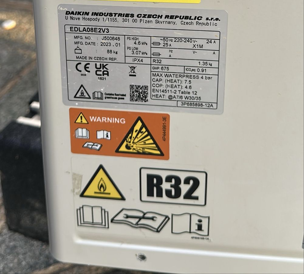 Pompa de caldura Daikin