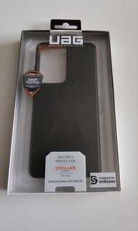 Husă UAG seria CIVILIAN pentru Samsung S21 Ultra-neagră.