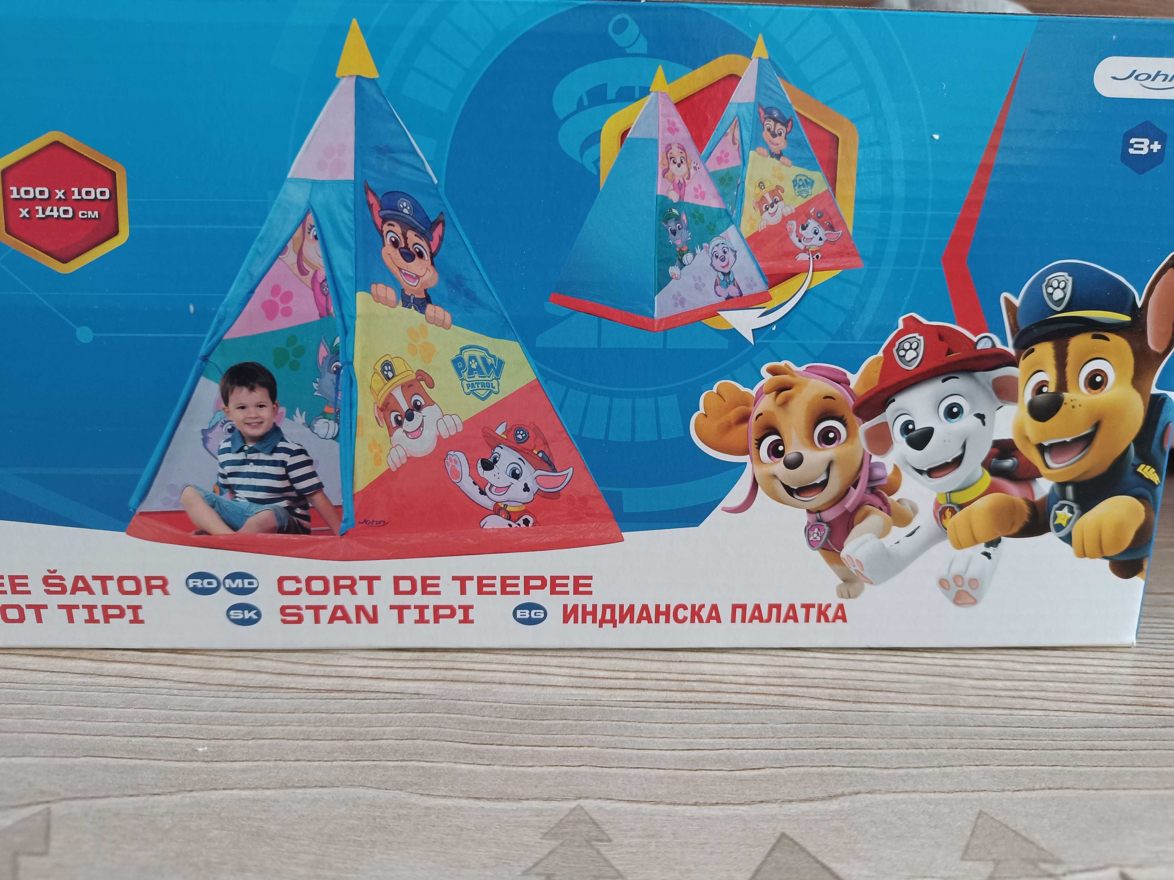 Нова детска палатка Paw patrol